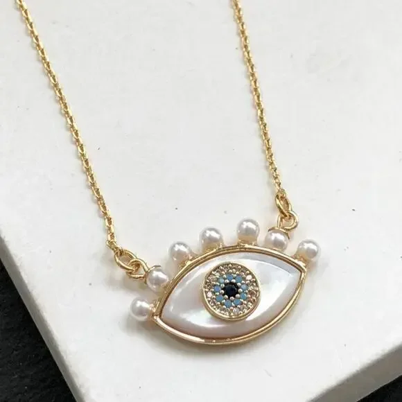 Kate Spade Evil Eye Pendant Necklace - Picture 6 of 6
